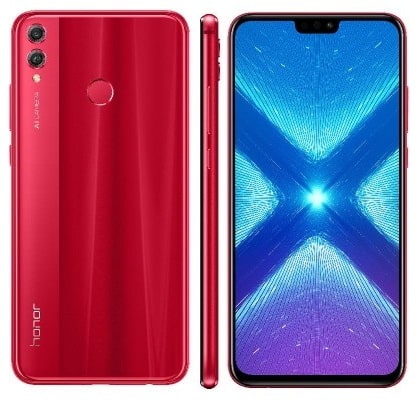 Honor 8x Red