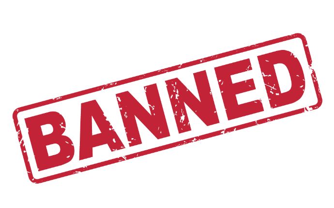 sarahah banned icon