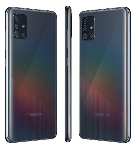 samsung a51 sides