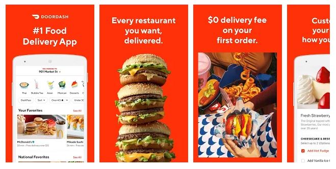DoorDash (Fast Food Apps 2020)
