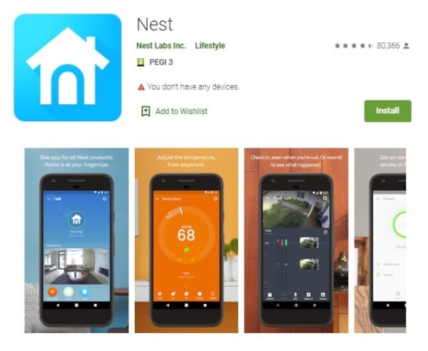Nest (best google home app)