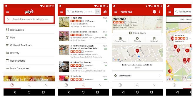 Yelp (Fast Food Apps)