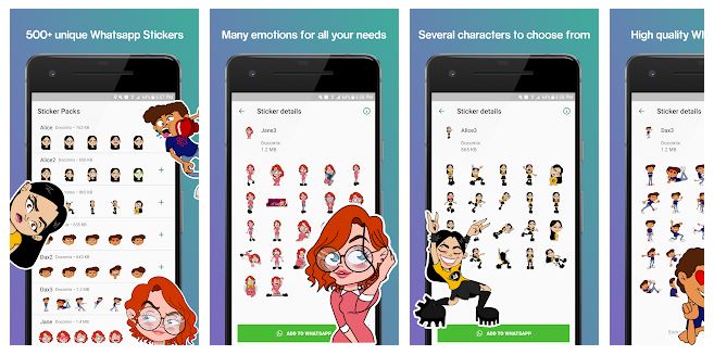 WAStickerApps Characters Stickers
