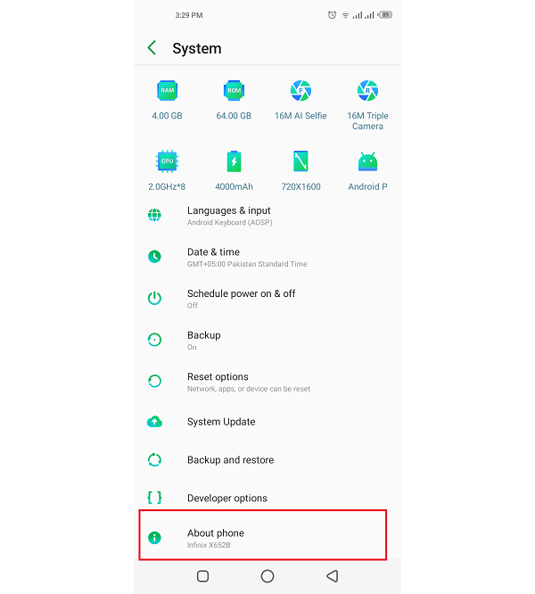 How to find IMEI number fig 2