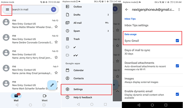 How to Fix Gmail Not Sending Emails Android Phones   Nextgenphone - 69