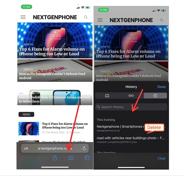 How to Clear the History on Your iPhone - 54