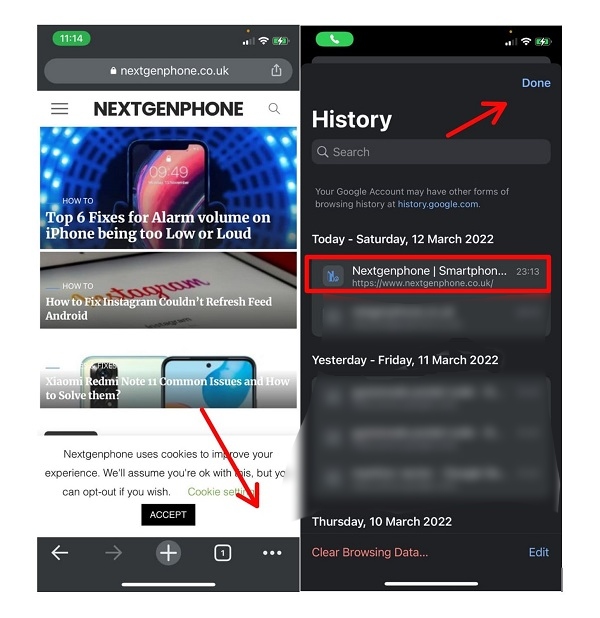 How to Clear the History on Your iPhone - 61