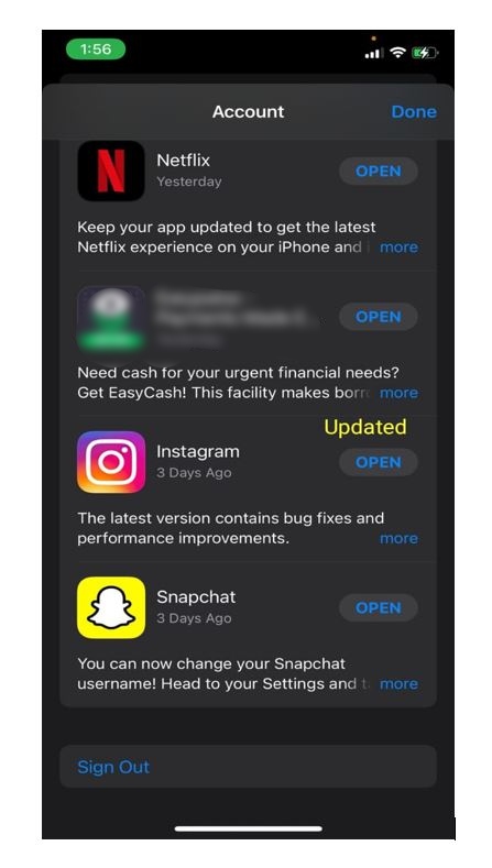 Update your apps