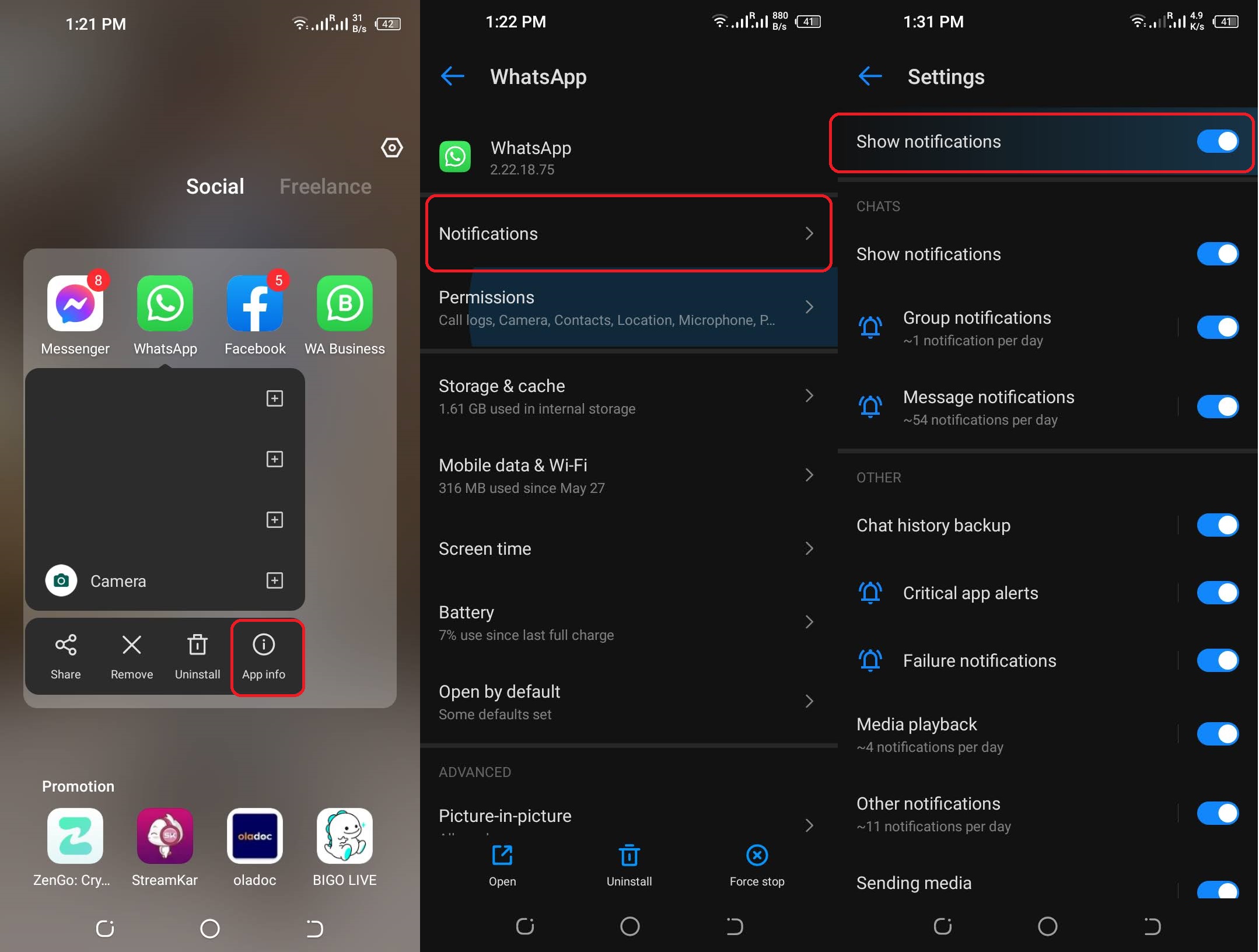 How to Fix WhatsApp Not Ringing on Android  - 24