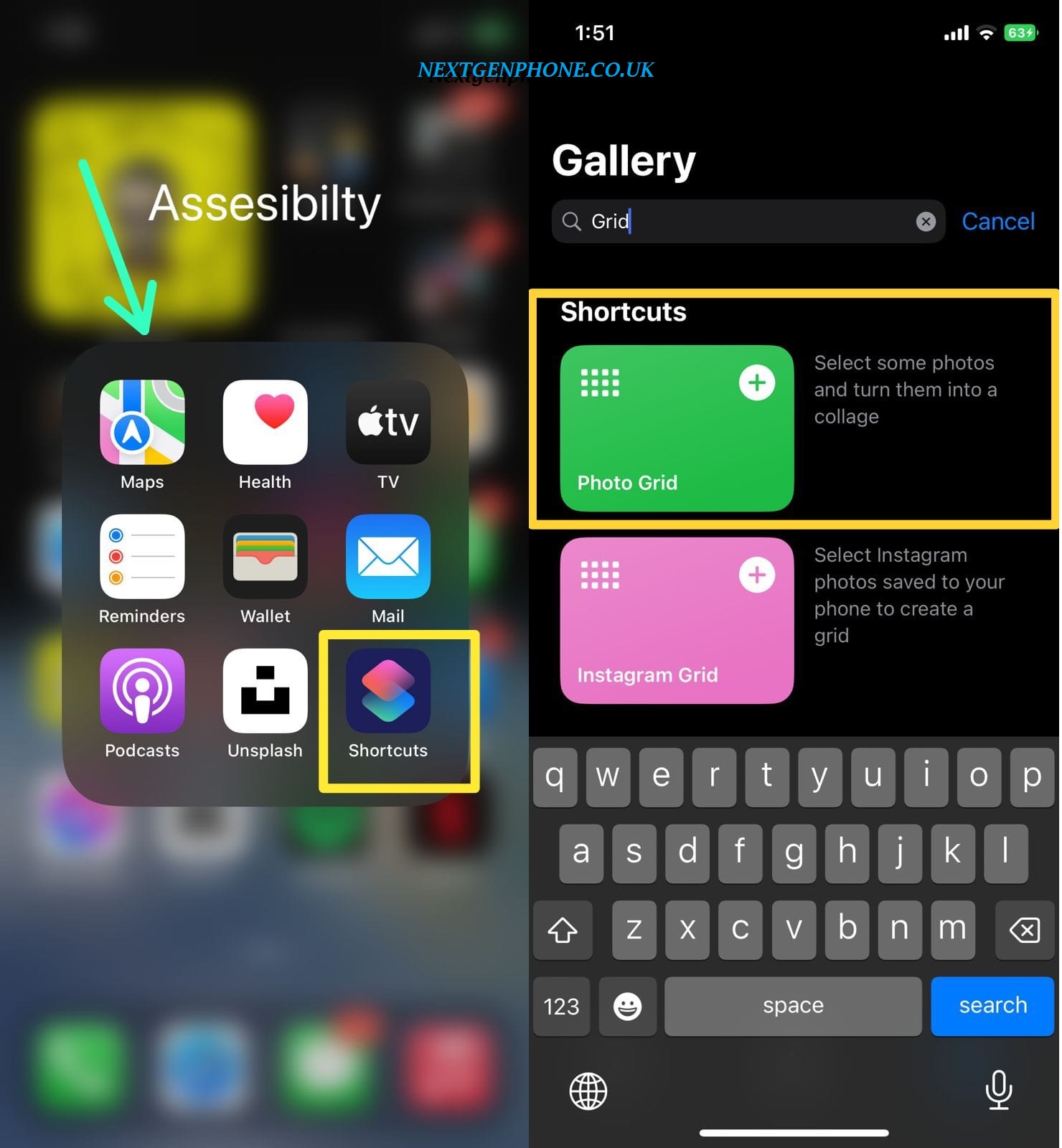 launch shortcuts on iPhone