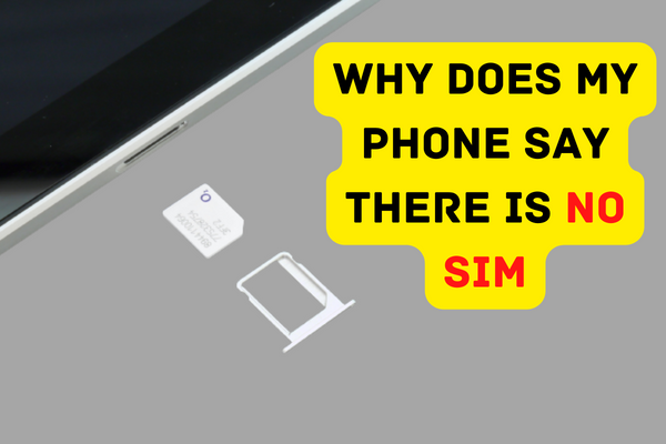 Why Does My Phone Says There is No SIM