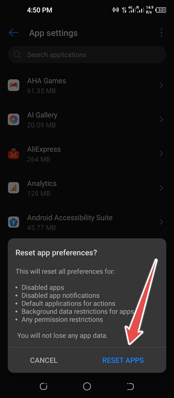 Hit the Reset Button - ui not responding
