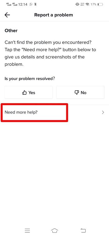 Click on Need more help