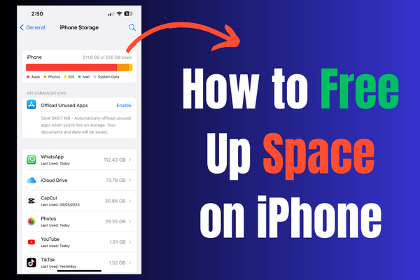 How to Free Up Space on iPhone