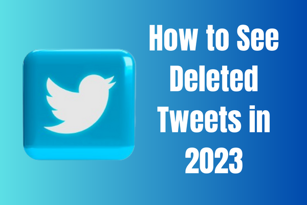 How to See Deleted Tweets in 2023