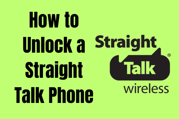 How to Unlock a Straight Talk Phone