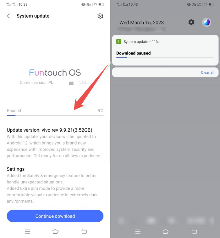 Pause Downloaded Updates