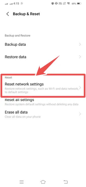 Reset Network Settings - Youtube keeps crashing