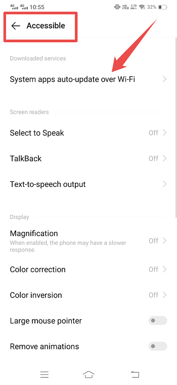 System applications over wifi