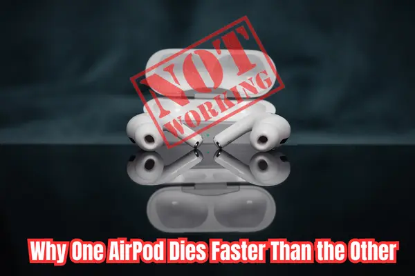 Why One AirPod Dies Faster Than the Other
