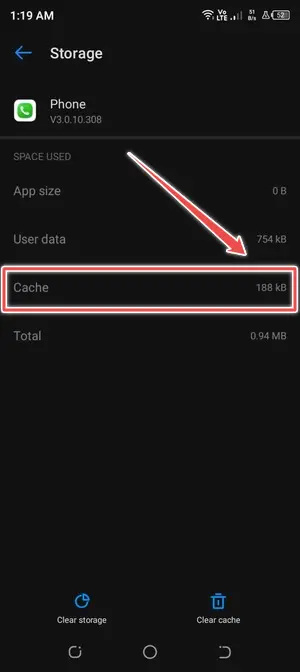 clear cache of the app - earspeakers not working