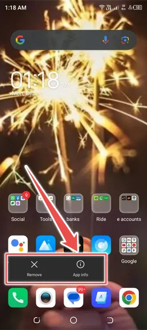 click on app info - earspeakers not working
