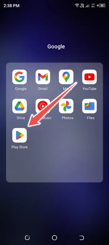 find playstore app in your smartphone - automatic update android 13