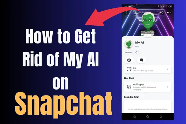 how to get rid of my snapchat AI