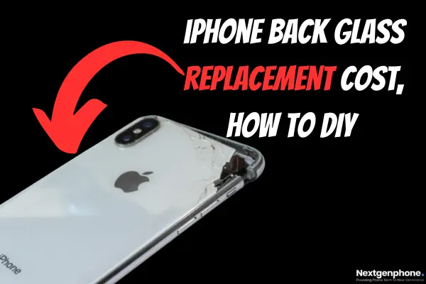 iPhone back glass replacement