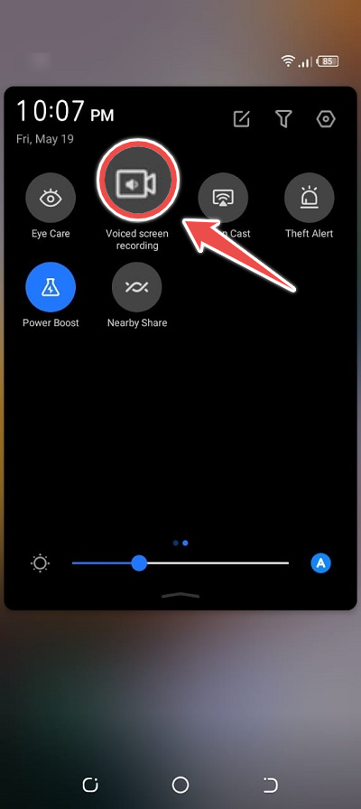 take screenshot of snapchat using video recording - Nextgenphone