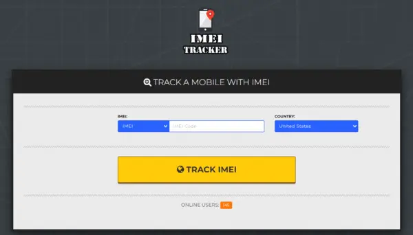track phone using imei tracker