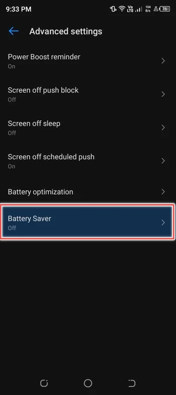 turn off battery saver - google maps showing wrong location