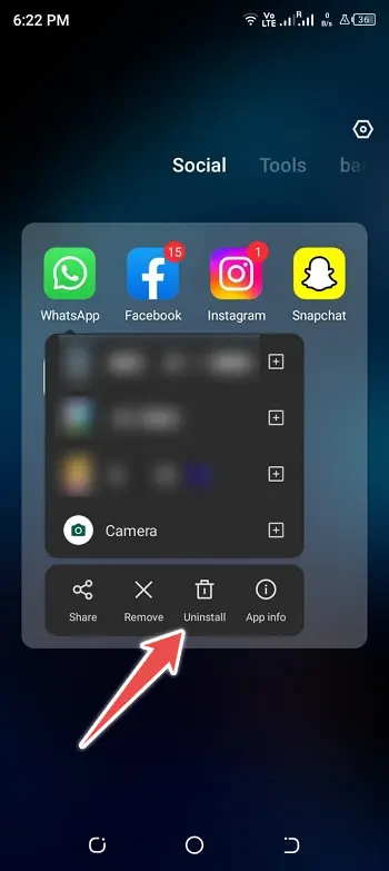 unistall and reinstall whatsapp - whatsapp not receiving messages