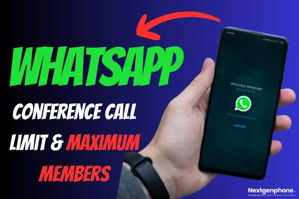 WhatsApp conference call limit